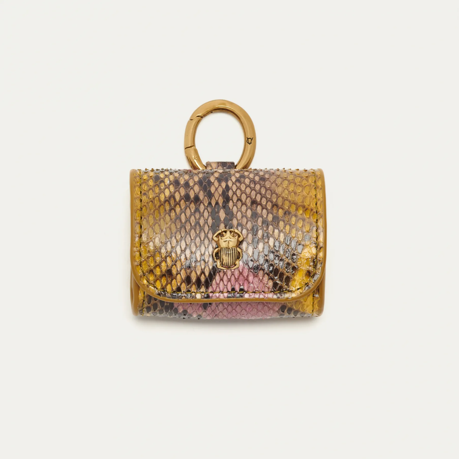 Shop Claris Virot Jamie Airpods Cases Stone Hand Painted Python
