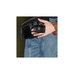 Cheap Claris Virot Jamie Airpods Cases Black Python