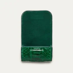 Fashion Claris Virot Jamie Airpods Cases Grass Green Python
