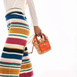 Best Claris Virot Joe Bag Orange Hyacinth Leaf