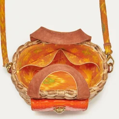 Best Claris Virot Joe Bag Orange Hyacinth Leaf