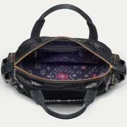 Shop Claris Virot Leo Bag Black Python