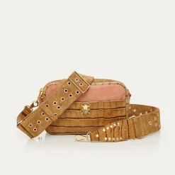 Clearance Claris Virot Lily Bag Tobacco Leather
