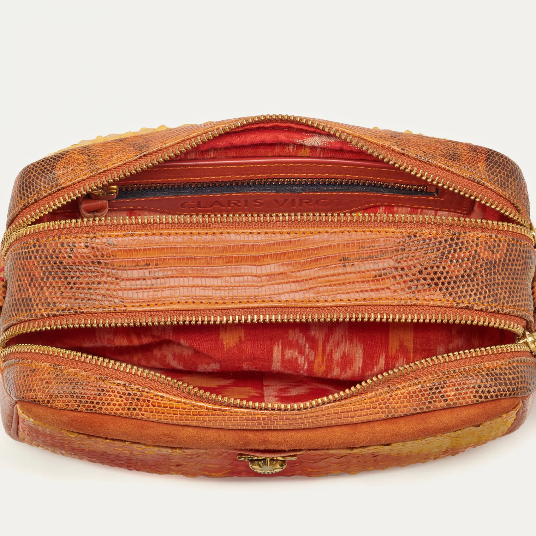 Online Claris Virot Lily Bag Red Orange Tatsu Python