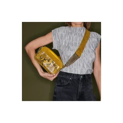 Discount Claris Virot Lily Bag Yellow Imperial Samurai Python