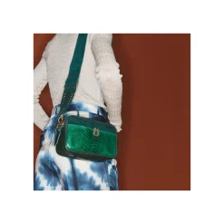 Hot Claris Virot Lily Bag Grass Green Python