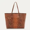 Online Claris Virot Marny Bag Moka Python