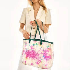 Discount Claris Virot Marny Bag Multicolor Tie And Dye Python