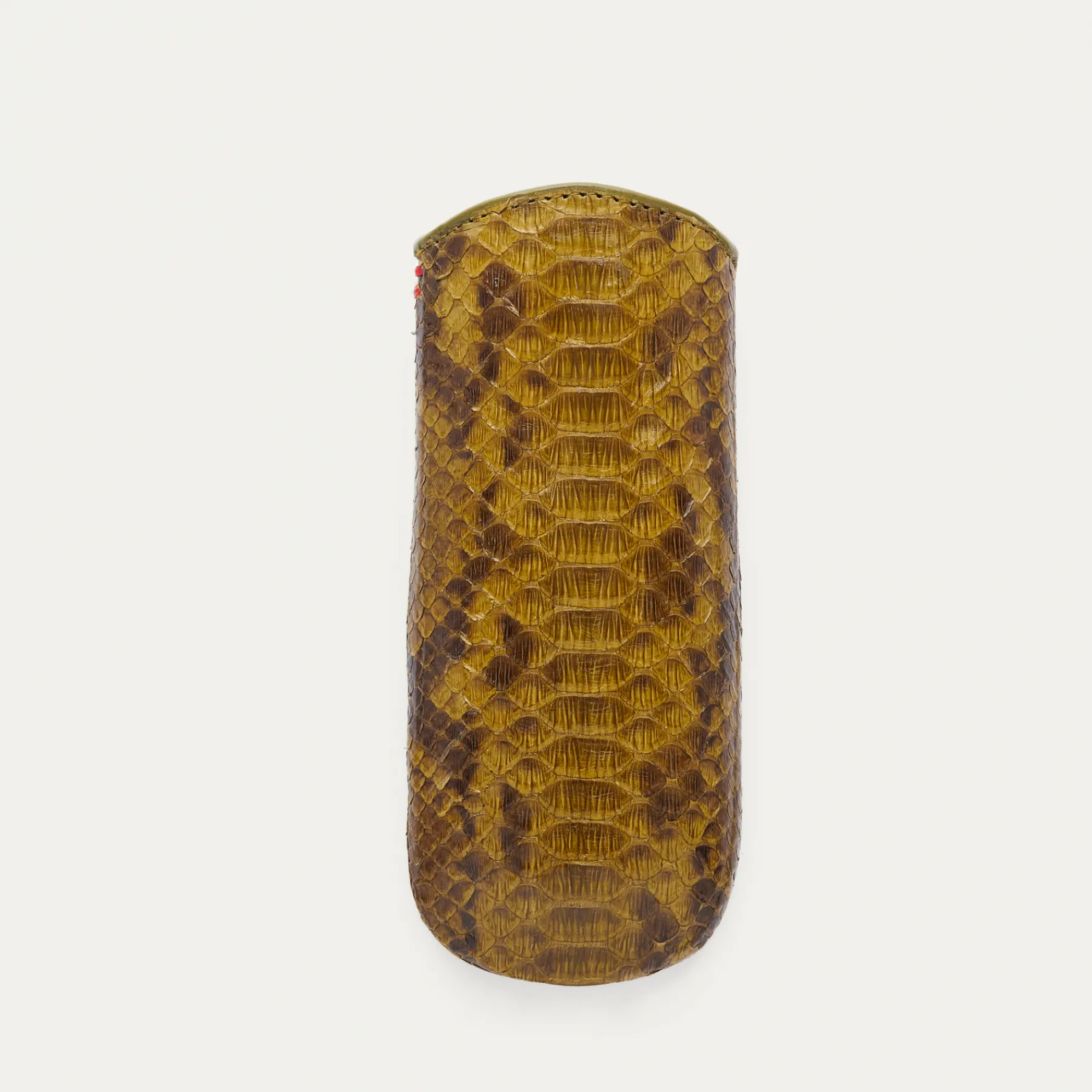 Fashion Claris Virot Maya Case Dark Khaki Python