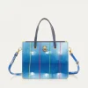 Clearance Claris Virot Mini Archi Bag Indigo Bogolan Fabric