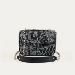 Online Claris Virot Mini Ava Bag Jeans Cashmere Leather