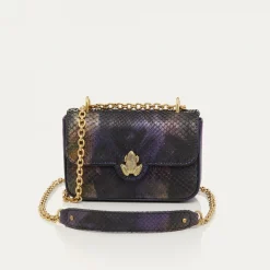 Discount Claris Virot Mini Ava Bag Carbon Python