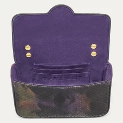 Discount Claris Virot Mini Ava Bag Carbon Python