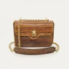 Hot Claris Virot Mini Ava Bag Golden Brown Leather