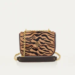 Shop Claris Virot Mini Ava Bag Tora Tiger Leather