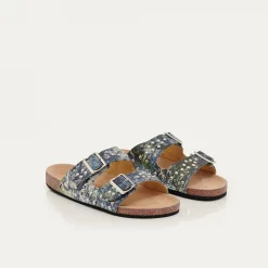 Cheap Claris Virot Odette Sandals Camo Renaissance Lizard