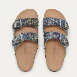 Cheap Claris Virot Odette Sandals Camo Renaissance Lizard