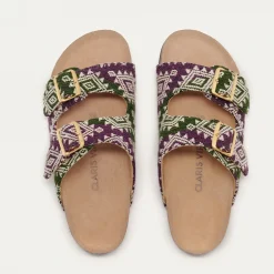 Best Sale Claris Virot Odette Sandals Multicolor Sumba Cotton