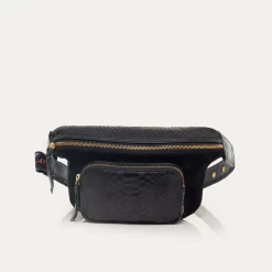 Cheap Claris Virot Romeo Bag Black Python And Leather