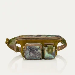 Hot Claris Virot Romeo Bag Green Valley Python