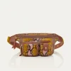 Flash Sale Claris Virot Romeo Bag Stone Hand Painted Python