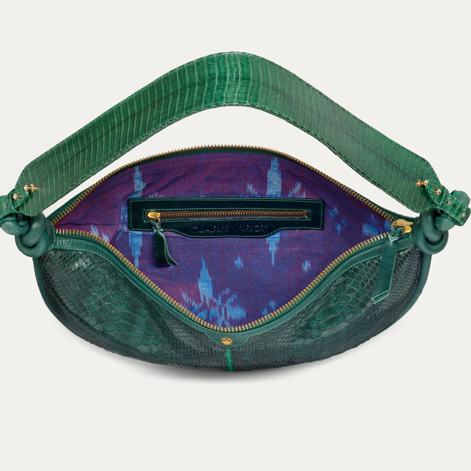 Hot Claris Virot Sac Chris Green Forest Python