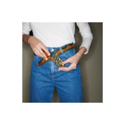 Online Claris Virot Snake Belt Kingfisher Python
