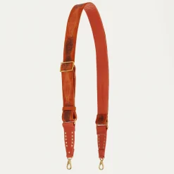 Outlet Claris Virot Strap Patchwork Lizard Caramel Kocha