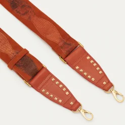 Outlet Claris Virot Strap Patchwork Lizard Caramel Kocha