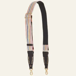 Best Claris Virot Strap Tsumugi Striped Fabric
