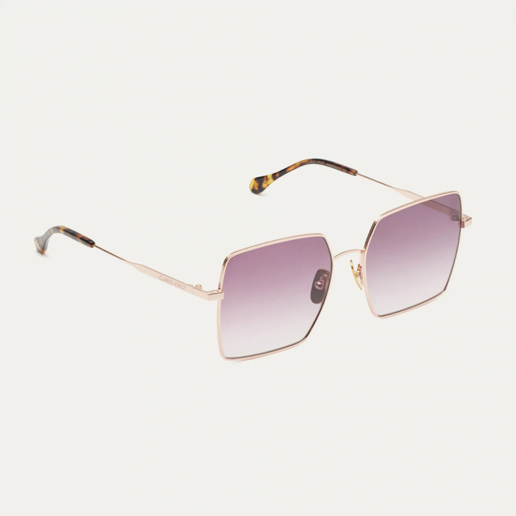 Outlet Claris Virot Sunglasses Burgundy Sumba