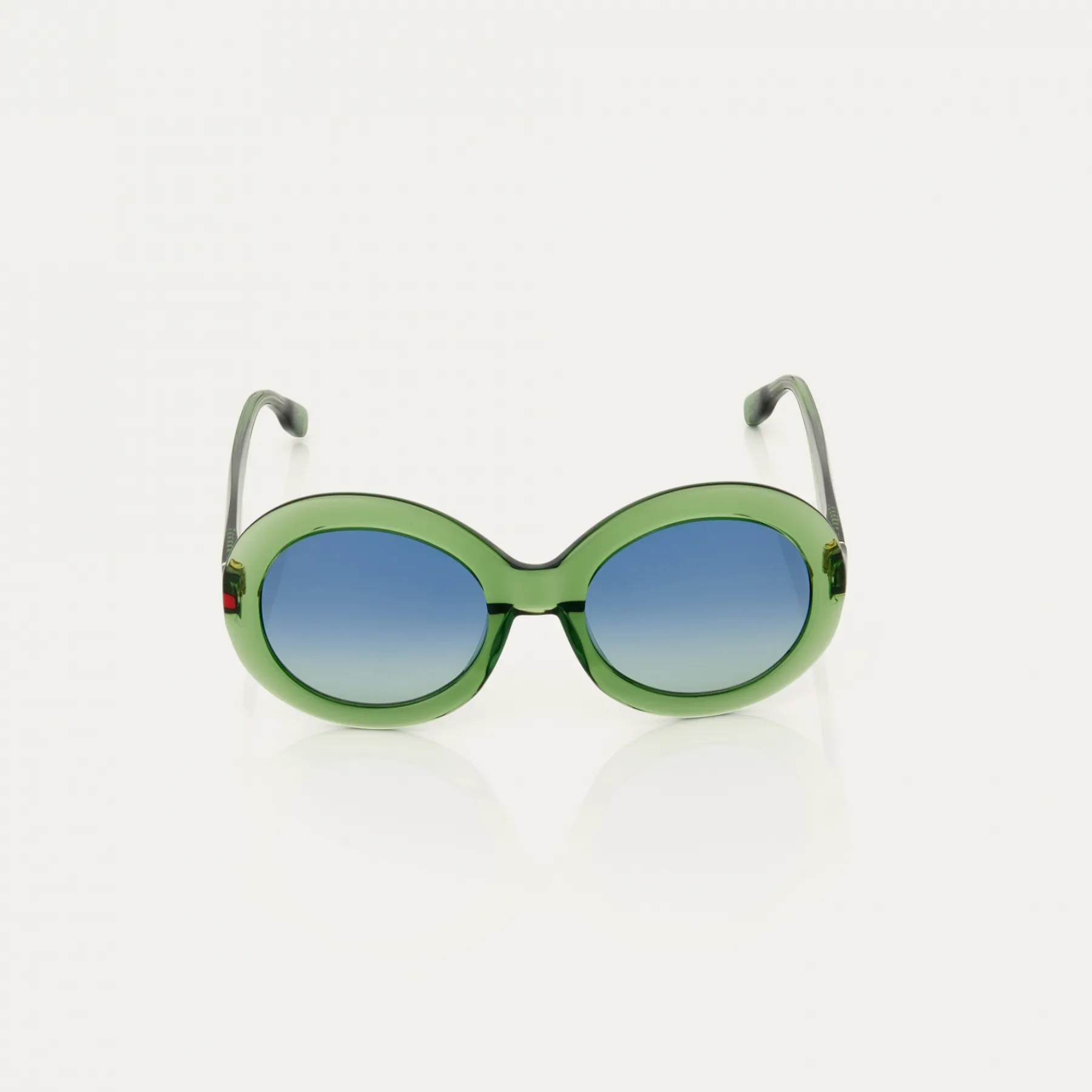 Shop Claris Virot Sunglasses Matcha Jane
