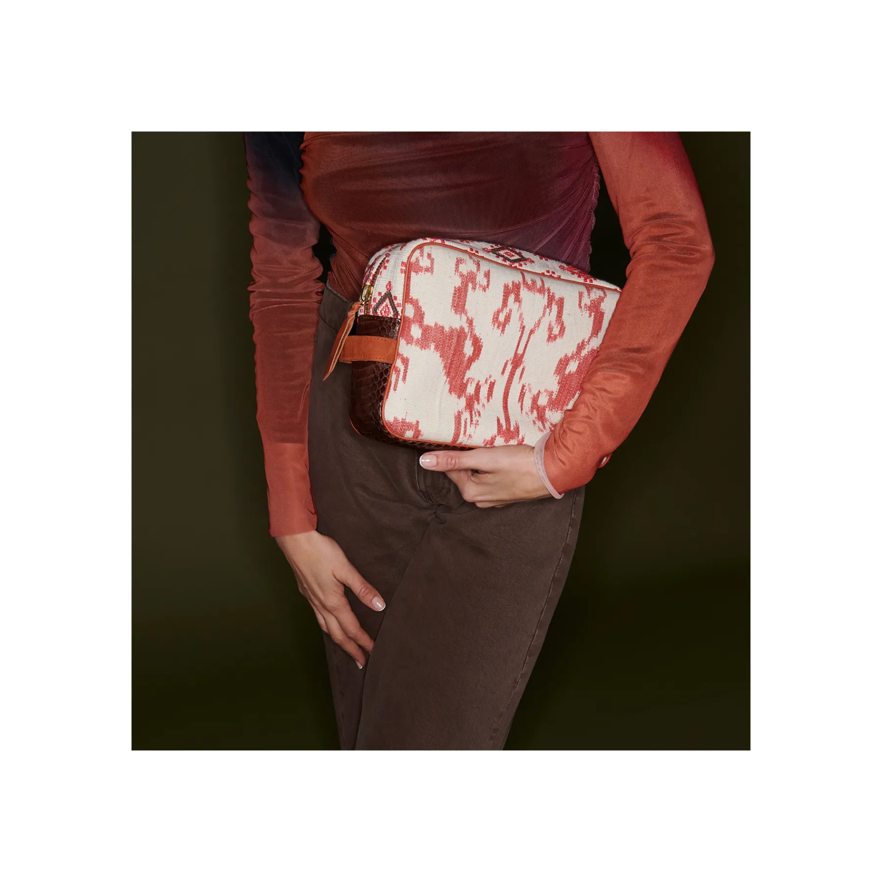 Shop Claris Virot Suzanne Case Red Dragon Timor Fabric