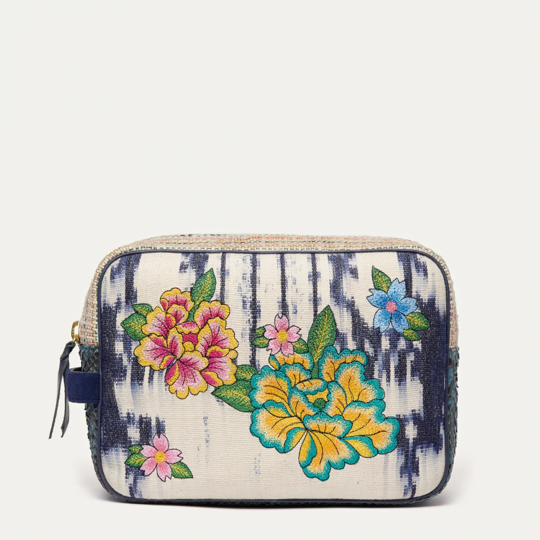 Discount Claris Virot Suzanne Case Blue Dragon Timor Fabric