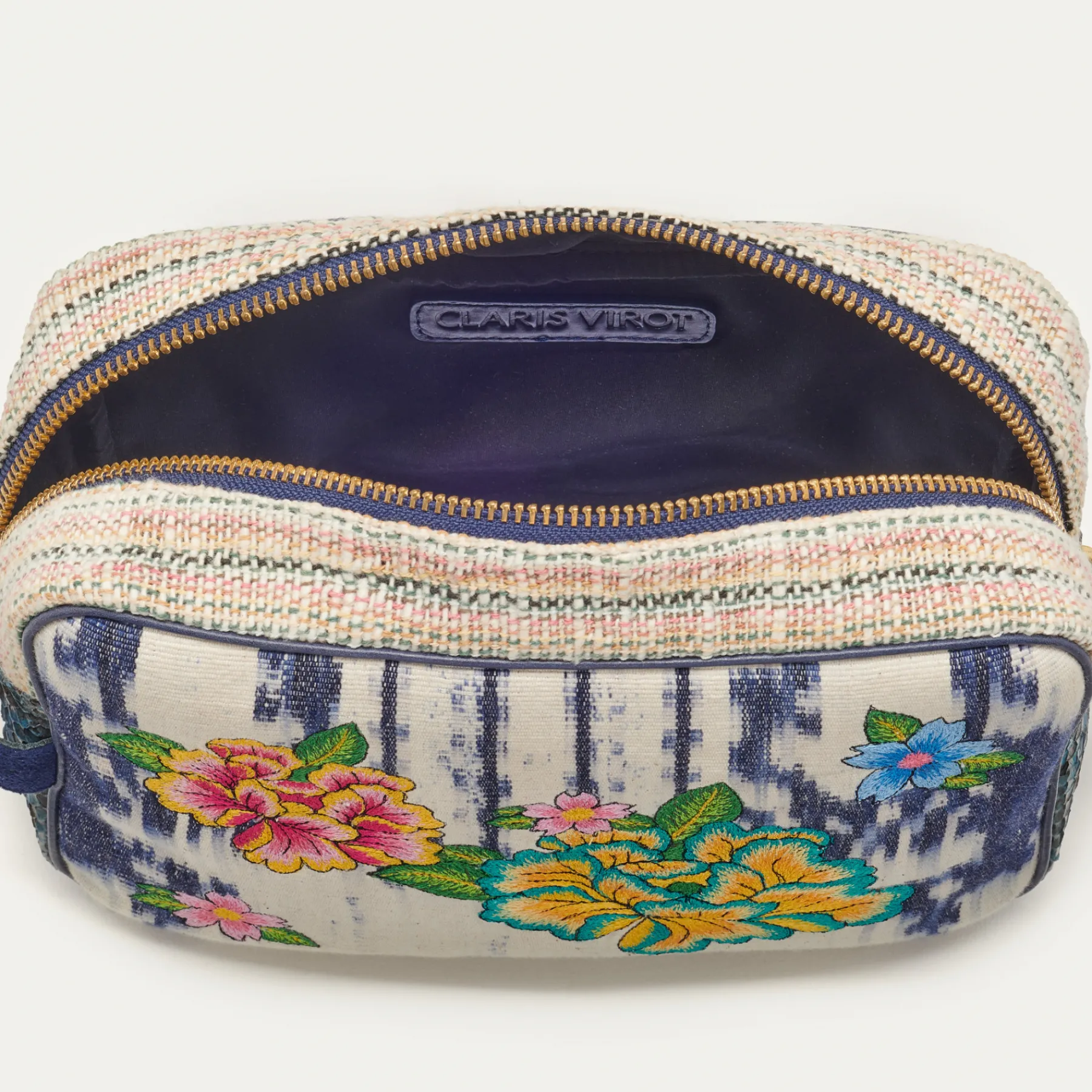 Discount Claris Virot Suzanne Case Blue Dragon Timor Fabric