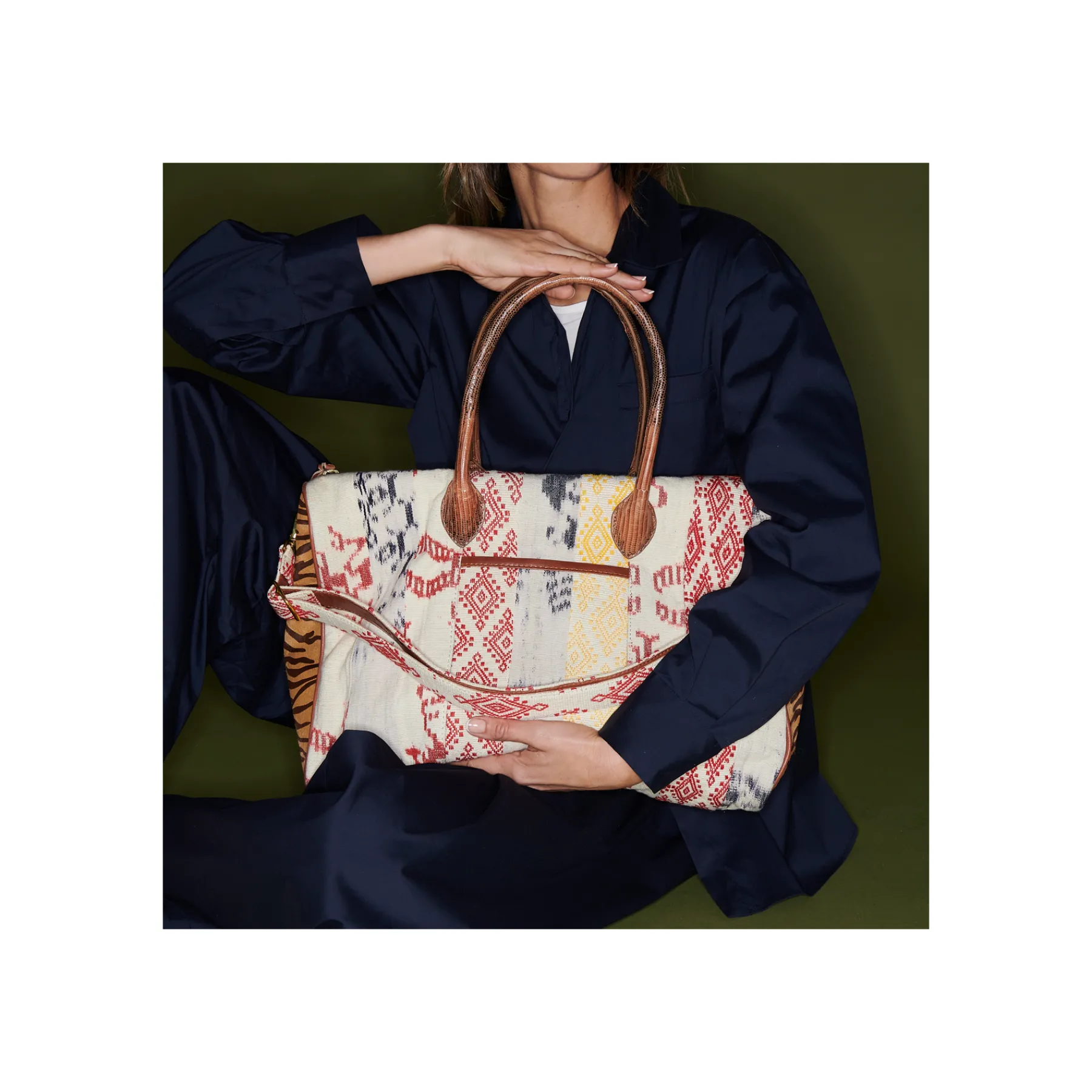 Outlet Claris Virot Tony Patchwork Timor Fabric