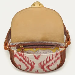 Best Sale Claris Virot Victoria Bag Red Dragon Timor Fabric