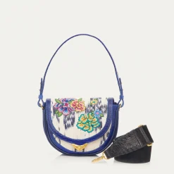 Best Sale Claris Virot Victoria Bag Peonies Embroided Flowers