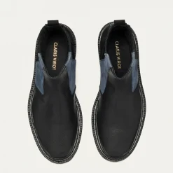 Online Claris Virot Ziggy Boots Black Grey Leather